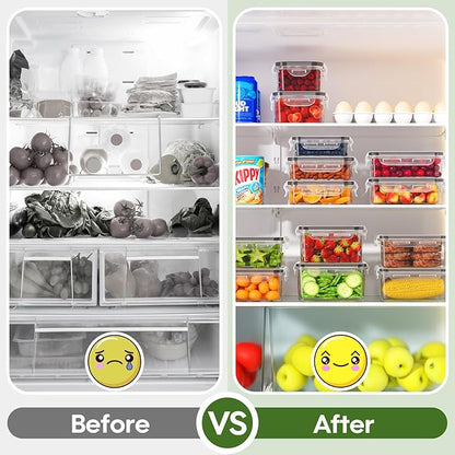 54-Piece Food Storage Containers