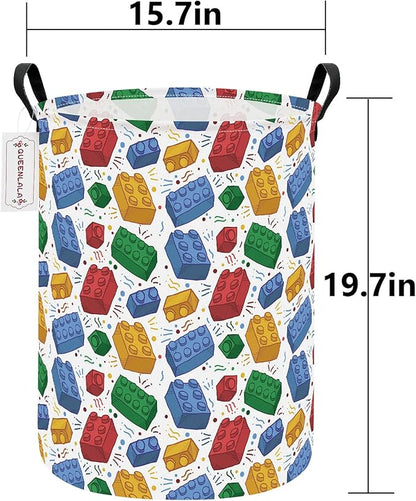 QUEENLALA Large Storage Basket, Laundry Hamper/Bathroom/Home Decor/Collapsible