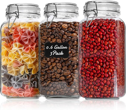 ComSaf Airtight Glass Jars
