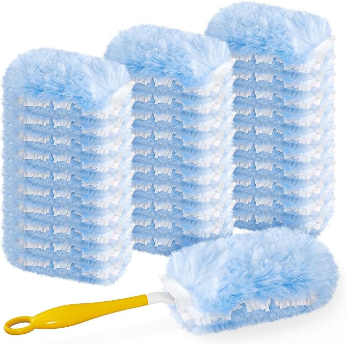 Duster Refill for Swiffer Duster, 4X Microfibers, Disposable Multi Surface