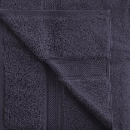 SUPERIOR Egyptian Cotton Pile Hand Towel Set of 4, Ultra Soft Luxury Towels