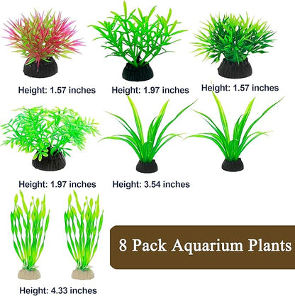 Natural Driftwood Decor for Aquarium Decorations Reptile Tank Accessories, Assorted Wood Branches Decorations on Reptile Fish Tank 2-10" 2 Pcs/4 Pcs/ 5 Pcs/ 6 Pcs (Pack of 6 (2 to 4 Inch))