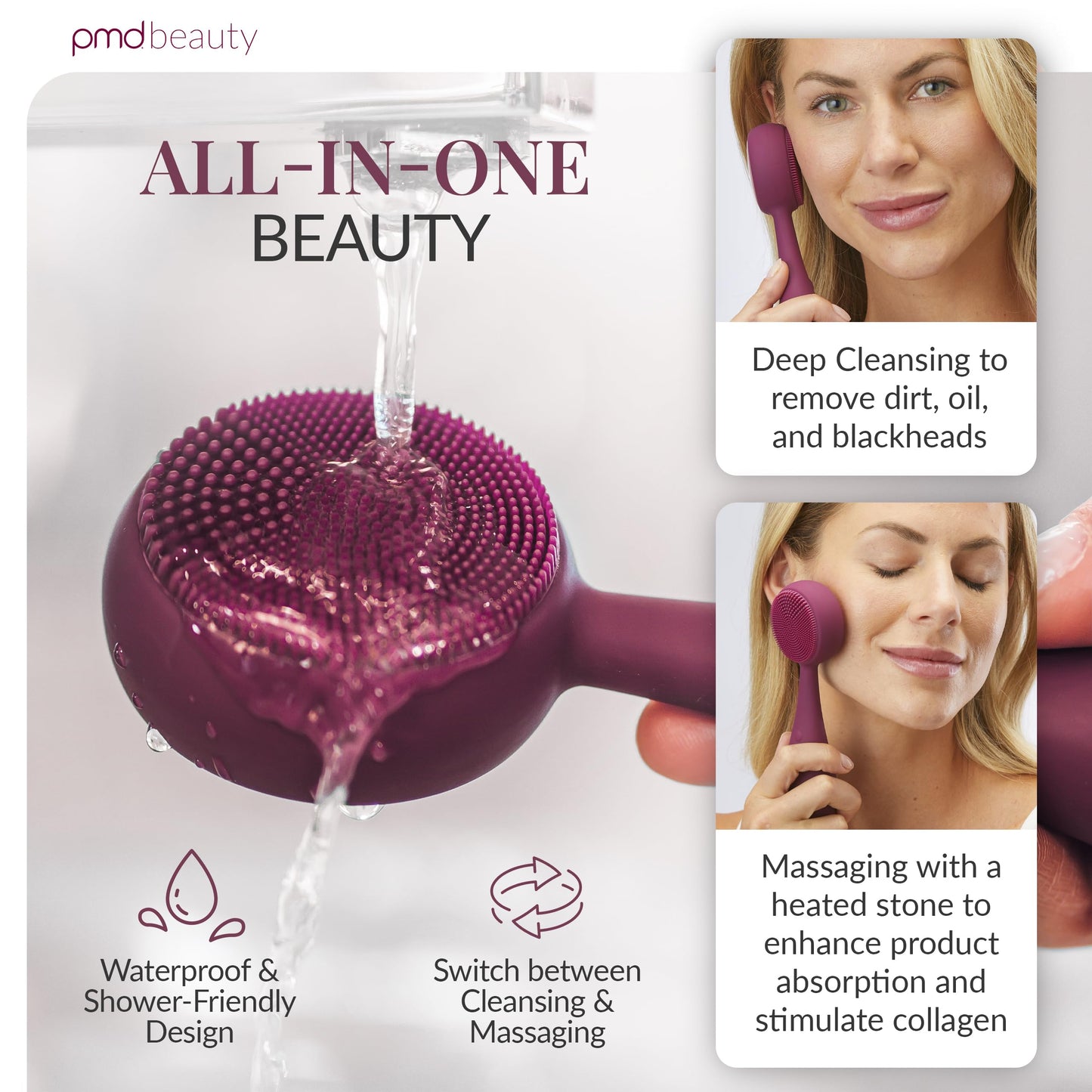 PMD Beauty Clean Pro OB - Smart Facial Cleansing Device