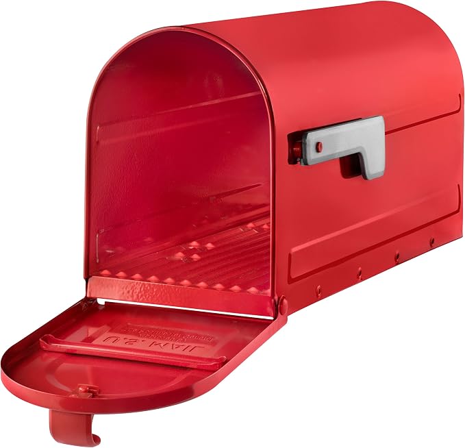 ARCHITECTURAL MAILBOXES 7600R MB1 Mailbox, Medium, Red (Pack of 3)