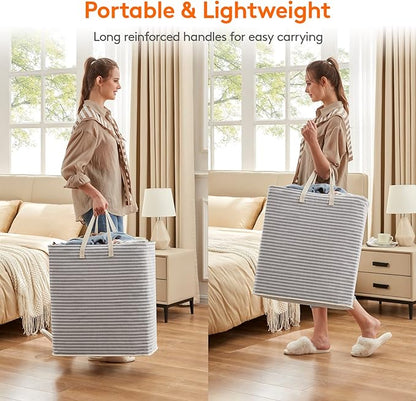 Lifewit 1 Pack Laundry Hamper Large Collapsible Laundry Baskets, Freestanding