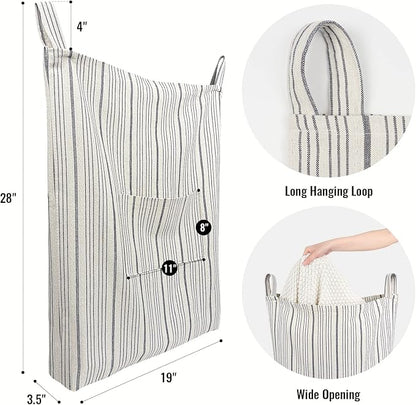 AELS Farmhouse Hanging Laundry Hamper