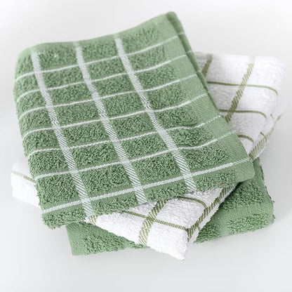 Ritz Premium 100% Cotton Terry Check Kitchen Dish Towels