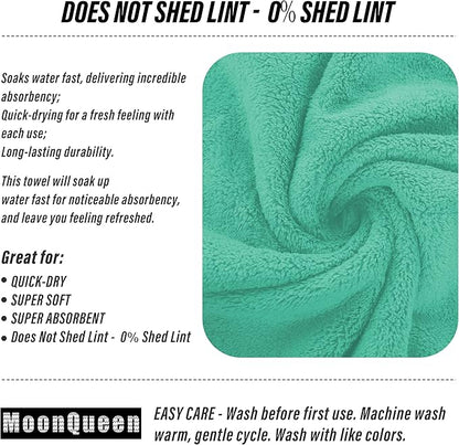 MOONQUEEN 6 Pack Premium Hand Towels