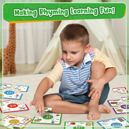 Edulok Phonics Puzzle Games, Spelling Games, Phonics Flash Cards, Sight Word Flash Cards for Toddlers, Learning Educational Toys, Kids Preschool Learning Activities, Homeschool Supplies, Learn to Read
