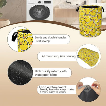 Collapsible Laundry Basket, Cute Cartoon Animal Hampers
