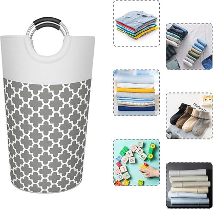 Caroeas 90L Light Laundry Basket, Waterproof Laundry Hamper, Laundry Bag