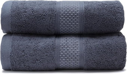 Fluffy Cotton Bath Towels Set650GSM, 2-Piece Set, Thickened and Enlarged