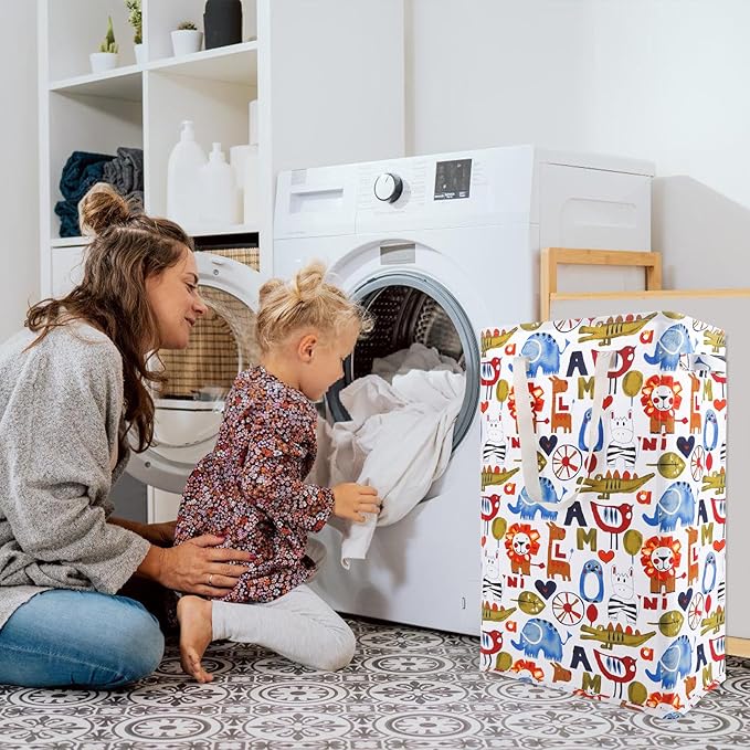 Odonata Slim Laundry Hamper Handles Collapsible Laundry Basket Thin Dirty