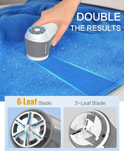 BEAUTURAL Fabric Shaver, Rechargeable Lint Remover