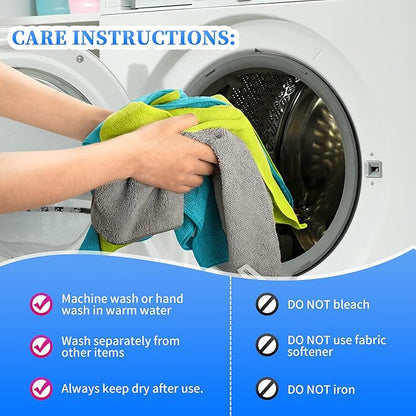 FIXSMITH Microfiber Cleaning Cloth