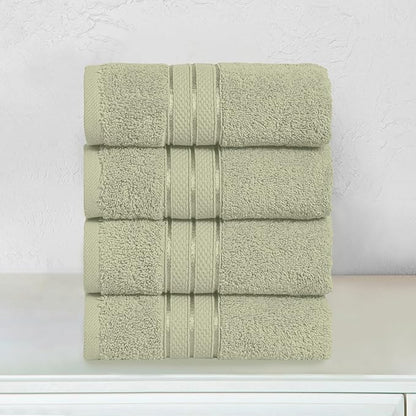 Elegant Comfort Three Line Popcorn Towel Set
