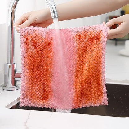 Homaxy 12 Pack Kitchen Dish Cloths, Ultra Soft and Absorbent Dish Towels