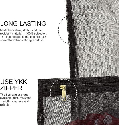 TENRAI Delicates Laundry Bags, Bra Fine Mesh Wash Bag