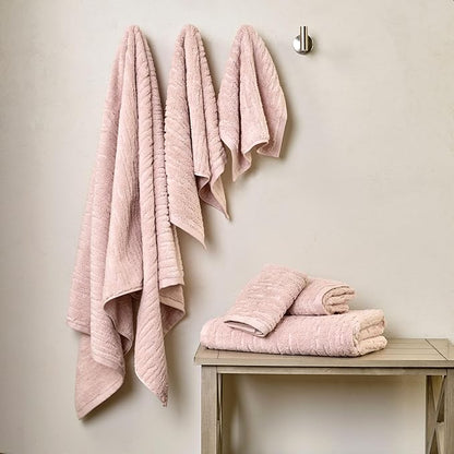 SKL Home CloudSoft 100% Cotton Luxury 2-Piece Hand Towel Set, 600 GSM, Ultra