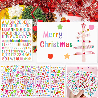 Card Making Supplies For Adults and Kids,Card Making Kits 28 Blank Greeting Cards and Envelopes with Supplies And Stamp Set- Giftable DIY Greeting Card Set- Happy Birthday Christmas Thank You