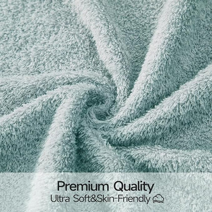 REDKISS 4Pack Luxury Hand Towels, 16x32 Inch 450 GSM 100% Turkish Cotton
