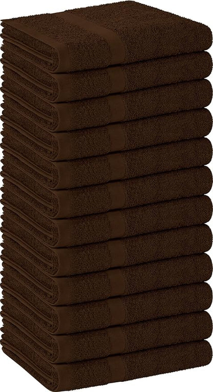Utopia Towels Dark Brown Salon Towels, and Home Hair Care