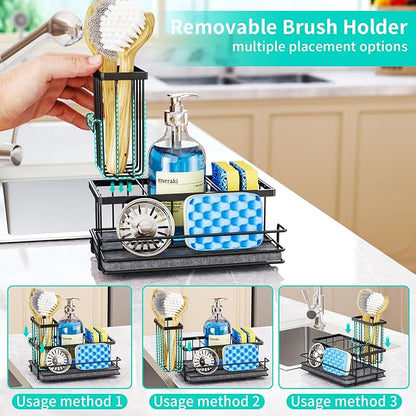 HapiRm Sink Caddy Sponge Holder