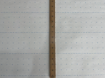 Pattern Paper for Sewing, Tracing Paper for Pattern Drafting, Marking Paper for Dressmaking (Alphanumeric Dotted Paper, 45 Inch x 20 Yard)