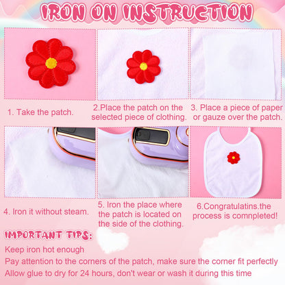 Jiuguva 72 Pcs DIY Bib Decorating Kit Baby Shower Games Set 10 DIY Blank White Bibs 50 Pink Iron on Patches Baby Shower Activity Kit for Gender Reveal Party Supplies