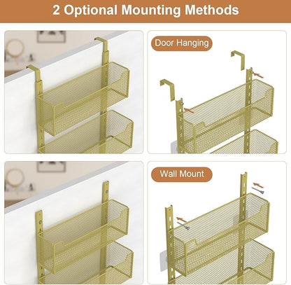 Over The Door Organizer, Metal Door Organizer Hanging