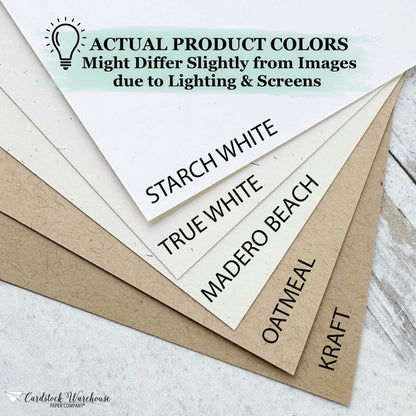 Cardstock Warehouse Speckletone Madero Beach Sand Card Stock Paper – 25 Sheets, 12 x 12", 80 lb/215 gsm – 100% Recycled, Premium Matte Finish for Cardmaking, Scrapbooking, Crafts & DIY Projects