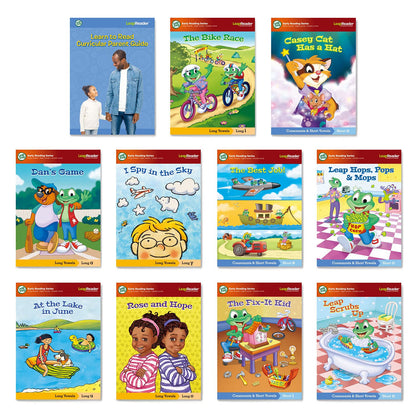 LeapFrog LeapReader System Learn to Read 10 Book Bundle
