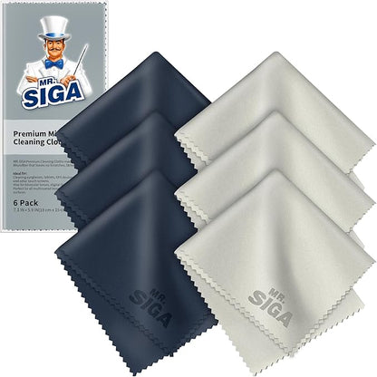 MR.SIGA Premium Microfiber Cleaning Cloths