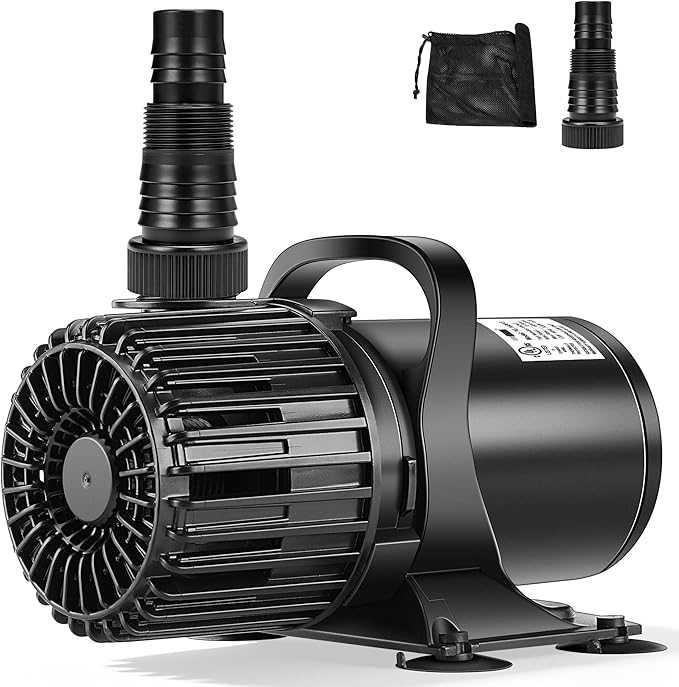 VIVOHOME Electric 220W 4500GPH Submersible Water Pump for Koi Pond Pool Waterfall Fountains Fish Tank and Aquarium