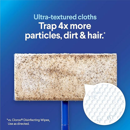 Clorox Scentiva Disinfecting Wet Mopping Cloths, Coconut and Waterlily