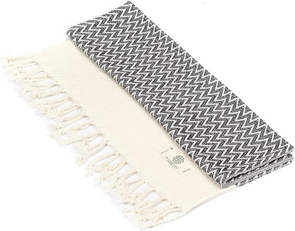 Madamelique Exclusive Hand Towels Set of 2-18 x 40 Inches
