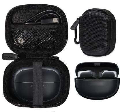 CaseSack Case for Bose Ultra Open Bluetooth Earbuds (Black)