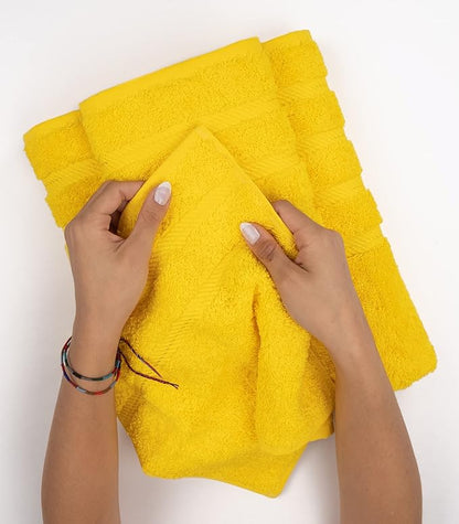 American Soft Linen Luxury 6 Piece Towel Set, 2 Bath Towels 2 Hand Towel 2