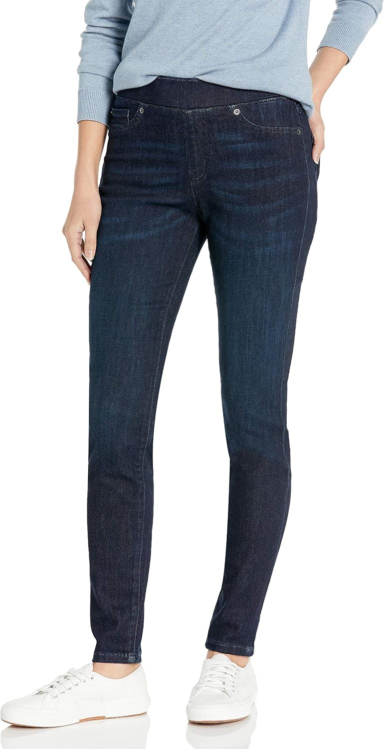 Amazon Essentials Women's Mid-Rise Stretch Pull-On Jegging - Discontinued Colors
