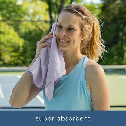 S&T INC. Microfiber Gym Towels, Yoga Towel