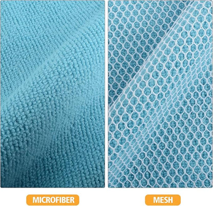 KinHwa Kitchen Washcloths for Dishes Absorbent Microfiber Dish Cloths Quick Dry