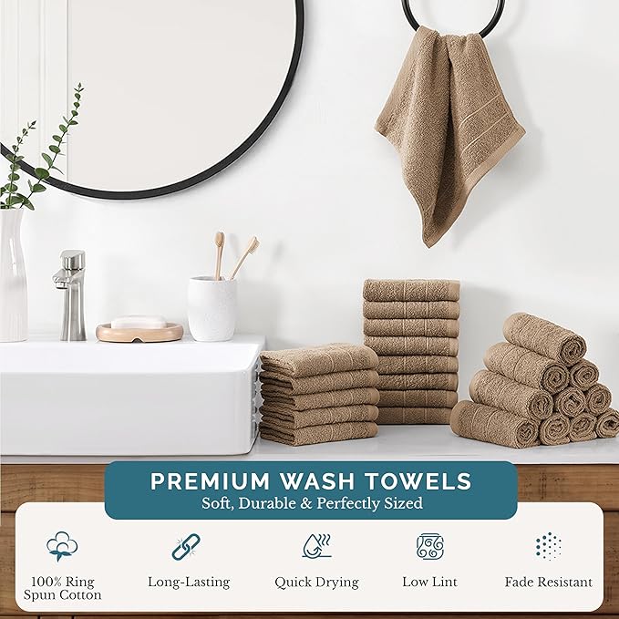 Casa Platino Washcloths Set
