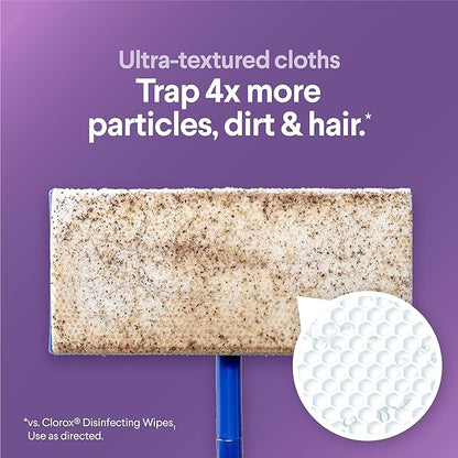 Clorox Scentiva Disinfecting Wet Mop Pad, Disposable Heads, Lavender and Jasmine