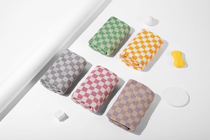 Luxurious Soft Cotton Hand Towels Set of 5