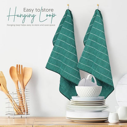 Utopia Towels - Microfiber Kitchen Towels, Super Absorbent 18 x 26 Inches
