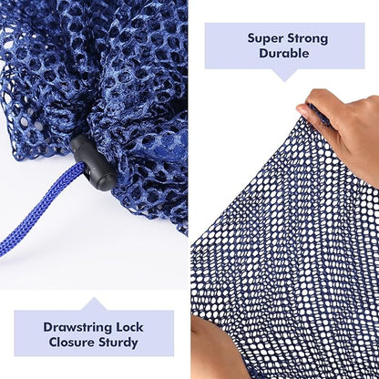 3Pcs Mesh Laundry Bags Washing Machine Mesh Wash Bags Jumbo