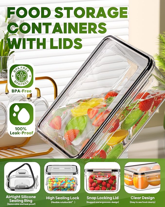 70 PCS Food Storage Containers