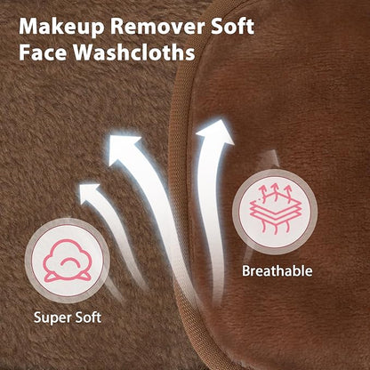 Makeup Remover Cloth, Makeup Remover Pads Microfiber Face Washcloth