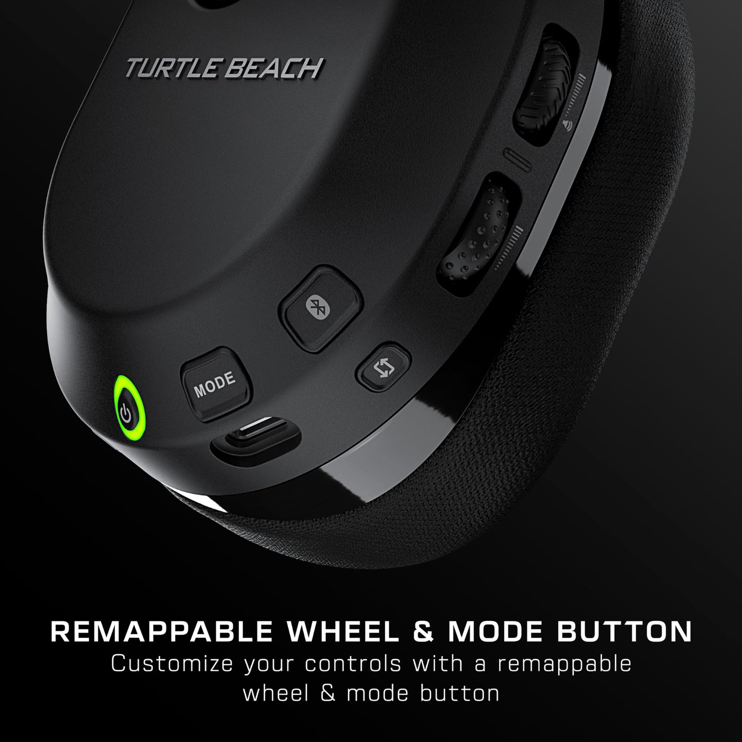 Turtle Beach Stealth 600 Wireless Multiplatform Amplified Gaming Headset for PC, PS5, PS4, & Mobile – Bluetooth, 80-Hr Battery, Noise-Cancelling Flip-to-Mute Mic, Waves 3D Audio –Black
