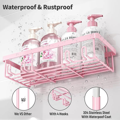 5 Pack Shower Caddy Organizer Rack Shelf